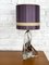 Crystal Table Lamp from Val Saint Lambert, 1950s 6