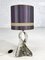 Crystal Table Lamp from Val Saint Lambert, 1950s 1