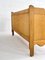Oak, Bronze and Leather Sideboard attributed to Guillerme and Chambron for Votre Maison, 1950s 5