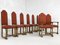 Stühle im Louis XIII Stil aus Holz & Stoff, 8 . Set 2