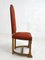 Stühle im Louis XIII Stil aus Holz & Stoff, 8 . Set 8