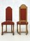 Stühle im Louis XIII Stil aus Holz & Stoff, 8 . Set 7