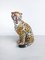 Leopardenstatue aus Keramik, 1960er 1