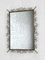 Espejo rectangular con marco de latón, años 50, Imagen 5