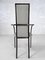 Dining Chairs in Varnished Metal and Fabric from Belgo Chrom, 1980s, Set of 6 3