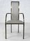 Dining Chairs in Varnished Metal and Fabric from Belgo Chrom, 1980s, Set of 6 4