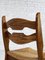 Stühle aus Eiche & Geflochtenem Stroh von Guillerme Et Chambron für Votre Maison 1950er, 6 . Set 7