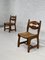 Stühle aus Eiche & Geflochtenem Stroh von Guillerme Et Chambron für Votre Maison 1950er, 6 . Set 9