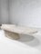 Oval Coffee Table in Stone Marquetry 4