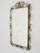 Espejo rectangular con marco de latón, años 60, Imagen 3