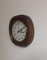 Vintage German Wall Clock with Mahogany Case, Europe, 1980s 2