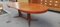 Ovaler Vintage Tisch im skandinavischen Stil mit Erweiterungen von Baumann, 1970er 6