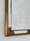 Specchio grande con perline e cornice dorata, Immagine 2