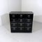 Black Metal Chest of Drawers from Hansen Berlin, 1950s, Image 1