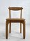 Oak Dining Chairs attributed to Guillerme Et Chambron for Votre Maison, 1950s, Set of 6 8