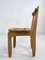 Oak Dining Chairs attributed to Guillerme Et Chambron for Votre Maison, 1950s, Set of 6 5