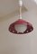 Vintage German Ceiling Lamp with White Opaque Glass Shade, 1980s, Image 7