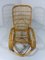 Rattan Rocking Chair, 1960s 10