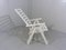 Wooden Garden Chairs & Footstool from Herlag, 1970s, Set of 5, Image 17