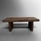 Tavolo basso minimalista in legno, periodo Taishō, Giappone, anni '20, Immagine 9