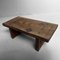 Tavolo basso minimalista in legno, periodo Taishō, Giappone, anni '20, Immagine 4