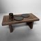 Tavolo basso minimalista in legno, periodo Taishō, Giappone, anni '20, Immagine 3
