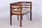 Art Deco Seating Set attributed to J. Hoffmann for Wiener Werkstätte, Czech, 1910s, Set of 3, Image 32