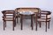 Art Deco Seating Set attributed to J. Hoffmann for Wiener Werkstätte, Czech, 1910s, Set of 3, Image 28