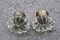 Large Murano Glass Door Knobs from Seguso, 1950, Set of 2 1