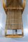 Two Tone Rattan Deck Chair, 1960s 17