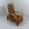 Two Tone Rattan Deck Chair, 1960s, Image 22
