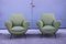 Armchairs by Gigi Radice for Minotti, 1950s, Set of 2 1