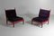 Mid-Century Chairs, Coffee Table & Ottoman, Belgium, 1960s, Set of 11 15