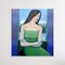 Lidia Wiencek, Portrait en robe verte, Huile sur Toile, 2002 7