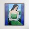 Lidia Wiencek, Portrait en robe verte, Huile sur Toile, 2002 2