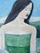 Lidia Wiencek, Portrait en robe verte, Huile sur Toile, 2002 4