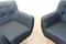 Gray Fabric Armchairs, Set of 2 2
