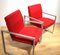 Red and Gray Armchairs, Set of 2 9