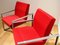Red and Gray Armchairs, Set of 2, Image 4
