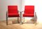 Red and Gray Armchairs, Set of 2 10