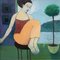 Lidia Wiencek, Mujer en una silla, óleo sobre lienzo, 2008, Imagen 1