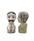 Half Bust Sculptures by Tarcisio Tosin for La Freccia, Vicenza, Italy, 1960s, Set of 2 3