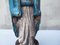 Art Deco Wooden Folk Figurine of the Virgin Mary, 1920s 5