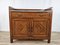 Art Nouveau Sideboard in Walnut with Marble Top, 20th Century 1