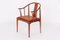 China Chair Model 4283 in Mahogany by Hans J. Wegner for Fritz Hansen, Denmark, 1984, Image 3
