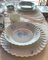 Limoges Porcelain Dinner Service with Twisted Cornflower Decor from Haviland, 1980s, Set of 72 4