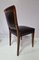 Art Deco Style Rosewood Chairs, 1970s, Set of 2 3