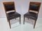 Art Deco Style Rosewood Chairs, 1970s, Set of 2 2