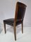 Palisander Stühle im Art Deco Stil, 1970er, 2er Set 5