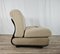 Modular Armchairs in Striped Fabric with Plywood Structure, 1970, Set of 4, Image 6